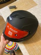img 1 attached to Helmet LS2 FF320 STREAM EVO Matt Black (XXL, Matt Black) review by Jnis Hermanis ᠌