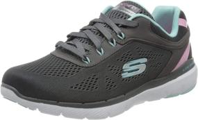 img 4 attached to Skechers Flex Appeal 3 0 Sneaker Women's Shoes ~ Athletic