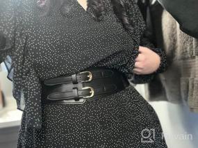 img 6 attached to Vintage Stretchy Women'S Waist Belt - Elastic Cinch Belt Ideal For Dresses