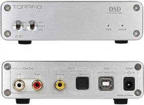 img 2 attached to Topping D30 High-Resolution Audio Decoder With DSD Support, USB, Coaxial, And Optical Inputs, Xmos Technology, And CS4398 DAC Chip For 24Bit/192Khz Playback