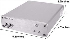 img 1 attached to Аудиодекодер высокого разрешения Topping D30 с поддержкой DSD, USB, коаксиальным и оптическим входами, технологией Xmos и чипом ЦАП CS4398 для воспроизведения 24 бит/192 кГц