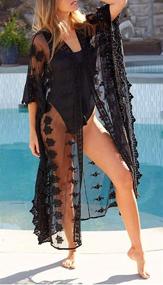 img 1 attached to Wander Agio Coverup Swimsuits Cardigan Women's Clothing at Swimsuits & Cover Ups