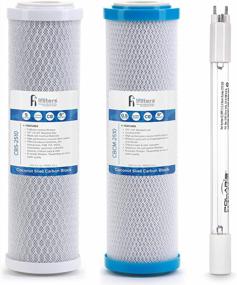 img 2 attached to Refresh Your Filtration System With Our Drinking Water Replacement Filter Set - UV Protection Included!