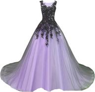 gothic bateau wedding dresses lavender women's clothing : dresses logo