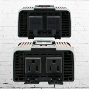 img 1 attached to Audiotek 900W Power Inverter DC 12V AC 110V Car Converter with Fast USB Ports: Efficient Charge on the Go!