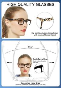 img 1 attached to OCCI CHIARI Stylish Reading Glasses Vision Care ~ Reading Glasses