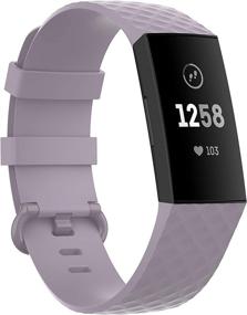 img 4 attached to (1 Pack) Seltureone Sport Band Compatible For Fitbit Charge 4 / Fitbit Charge 3 / Charge 3 SE Bands