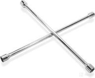 powerbuilt 940559 20-inch universal lug wrench: efficient tool for easy tire changes logo