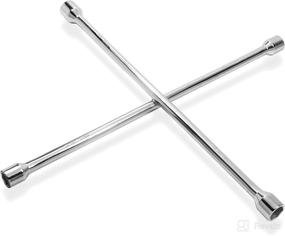 img 4 attached to Powerbuilt 940559 20-Inch Universal Lug Wrench: Efficient Tool for Easy Tire Changes