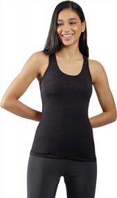 img 3 attached to 2 Pack Of Yogalicious Ultra Soft Lightweight Racerback Tank Tops - Perfect For Yoga!