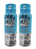 x2 pcs(100ml) multivitamin daily essential cat food: omega3, health support, more fat, digestion, skin, coat, allergy immune supplement, nourished blood & eye logo