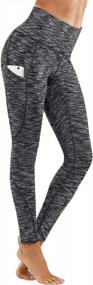 img 2 attached to Experience Ultimate Comfort And Style With Lingswallow High Waist Yoga Pants - Perfect For Yoga, Running And Workout, Featuring Pockets And Tummy Control