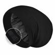 get restful sleep and tangle-free hair with our satin lined hair bonnet - adjustable, comfortable and durable logo