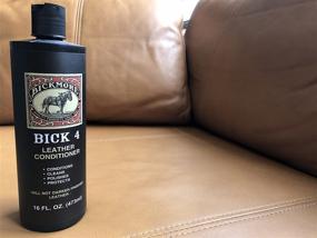 img 1 attached to Bick 4 Leather Conditioner and Cleaner - 16 oz - Non-Darkening Formula - For Colored & Natural Leather Apparel, Furniture, Jackets, Shoes, Auto Interiors, Bags & More!