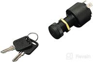 sea dog 420375-1 four position ignition switch with long shaft and 4 screws: a reliable choice for marine engines logo