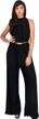 sexy sleeveless wide leg pants cocktail pantsuit jumpsuit romper for women by koh koh logo
