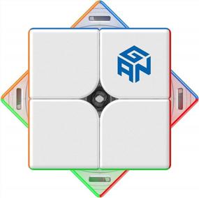 img 3 attached to Почувствуй уровень высокой скорости с головоломкой GAN 251 M Pro 2X2 Magnetic Cube - идеально для начинающих!
