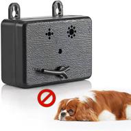 🦮 brapezie sonic dog bark control device - ultrasonic anti-barking deterrent, mini sonic repellent with 50 ft range, ultrasound silencer & no bark training aid for dogs - enhanced security logo