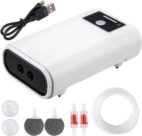 img 4 attached to 🐠 Enhance Your Aquatic Environment: APEXCORE Aquarium Air Pump with Intelligent Control, Noise Reduction & Accessories - Ideal for Max 100 Gallon Tank!