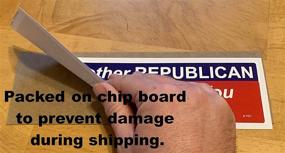 img 1 attached to 🔧 Gear Tatz - Yet Another Hardworking Republican Saving You Effort - Novelty Political Product - 3 x 10 inches - USA-Made Vinyl Decal - Professional Quality