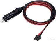 sinloon 6.5ft xt60 female to cigarette lighter male cable for car inverter tire inflator air pump логотип