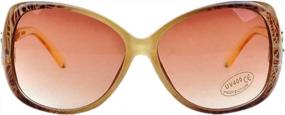 img 3 attached to Stylish Vintage Women'S Sunglasses With 100% UV Protection And Classic Designer Retro Look