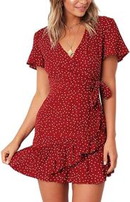 img 4 attached to Relipop Summer Sleeve Casual Dresses: 👗 Stylish Women's Clothing for Perfect Summer Looks