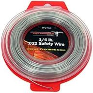 premium pit posse pp2766 stainless steel twist safety lock grip wire .032 100 ft - ideal for motorcycle/dirt bike grips - automotive wire логотип