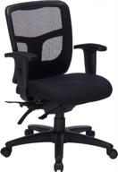 🪑 lorell managerial swivel mesh mid-back chair: enhanced comfort for office spaces логотип