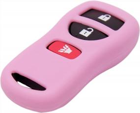 img 3 attached to Pink Replacement Silicone Cover Protective Case For FCC CWTWB1U415 KBRASTU15 Remote Key Fobs - Keyless2Go