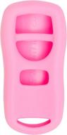 розовый сменный силиконовый чехол, защитный чехол для fcc cwtwb1u415 kbrastu15, дистанционные брелки - keyless2go логотип