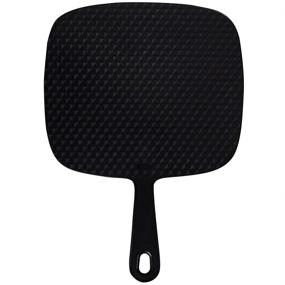 img 3 attached to 🖤 Large Black Hand Mirror - ForPro
