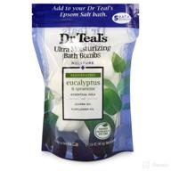 🍃 revitalizing soothing experience with dr teals eucalyptus moisture soaks logo