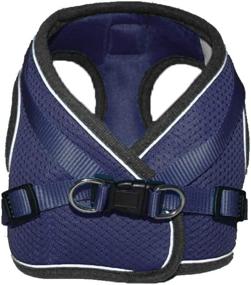 img 2 attached to 🐾 Domkim No Pull Dog Harness and Leash Set: Lightweight and Comfortable Vest for Small to Medium Dogs