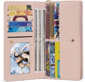 img 2 attached to UTO Wallet Leather Holder Organizer Women's Handbags & Wallets ~ Wallets