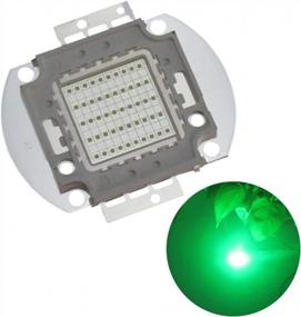 img 4 attached to 50 Вт зеленый 520-525Nm SMD COB светодиодный чип высокой мощности DIY компоненты излучателя освещения диодная лампа бусины для 30-34 В постоянного тока