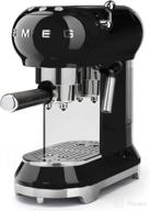 smeg espresso machine black ecf01 logo