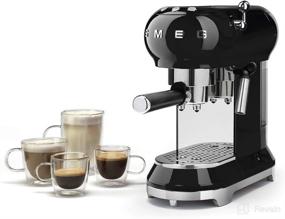 img 1 attached to Smeg Espresso Machine Black ECF01