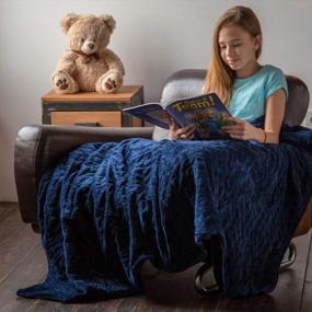 img 1 attached to 🛏️ Kids' bedding just got better with Class Cotton Weighted Blanket: Organic Comfort for a Good Night's Sleep