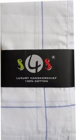 img 2 attached to S4S Cotton Luxury Collection Handkerchiefs: Elevate your Style with Men's Essential Accessories