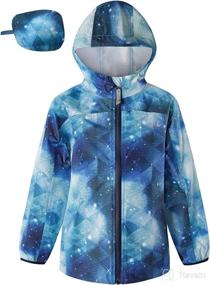 img 4 attached to 🌧️ Therm Kids Raincoat: Waterproof Rain Jacket for Boys & Girls - Lightweight and Packable