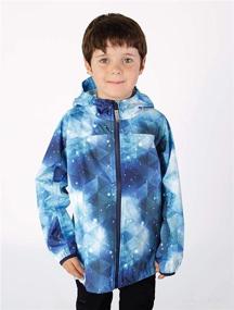 img 3 attached to 🌧️ Therm Kids Raincoat: Waterproof Rain Jacket for Boys & Girls - Lightweight and Packable