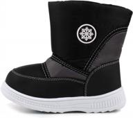 warm & stylish lonsoen snow boots for kids - ideal for outdoor adventures in cold weather! logo