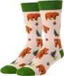 novelty animal socks for men and women - crazy gifts for cat, donkey, flamingo, cow & sloth lovers logo