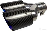 vechkom double exhaust carbon roasted logo