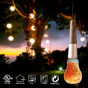 img 1 attached to Elvissmart E26 7W Himalayan Salt LED Light Bulb Dimmable (2-Pack) - 30000 Hrs Lifespan
