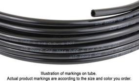 img 3 attached to 🚛 Mytee Products 50 ft Blue SAE J844 Nylon Air Brake Tubing DOT Approved, Pneumatic Air Line Hose for Air Brake System - 1/2" OD