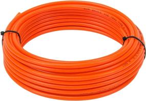 img 4 attached to 🚂 Mytee Products 3/8" OD x 50' Orange SAE J844 Nylon Air Brake Tubing DOT Approved - Pneumatic Nylon Air Line Hose for Air Brake System