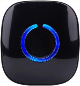 img 4 attached to CROSSPOINT ER Extra Battery Free Plugin Receiver For Expandable Wireless Doorbell Alert System - Black