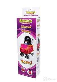 img 2 attached to Princess Carriage Costume Stroller Toddler